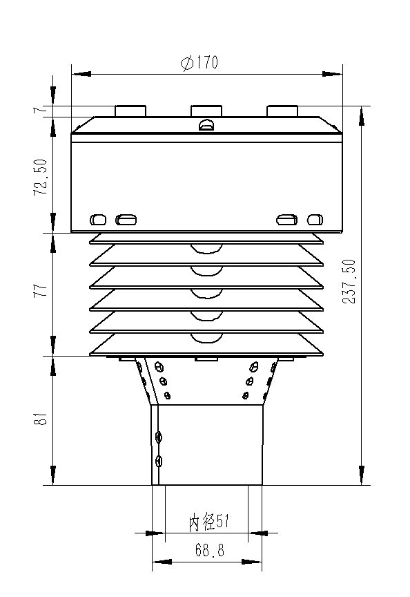 一體化負(fù)氧離子傳感器